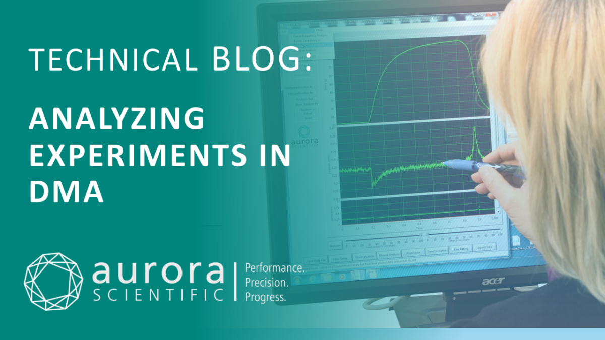 Analyzing experiments in DMA
